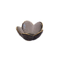 Petal-Shaped Glass Ring Jewelry Tray