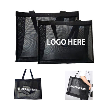 Mesh Casual Shopping Tote Bag