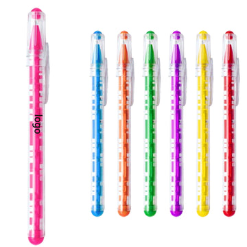 Funny Colorful Plastic Maze Puzzle Shaped Ballpoint Pen