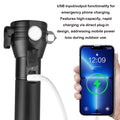Multi-Function Solar Power Car Safety Hammer Flashlight