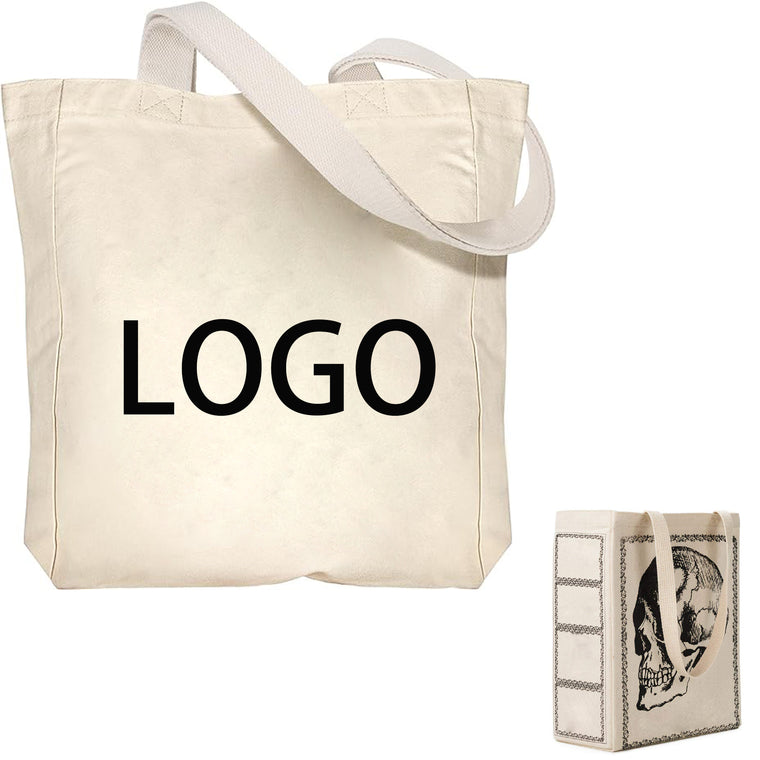 Cotton Canvas Everyday Tote Bag