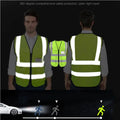 Multi-Pocket Reflective Safety Vest