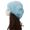 Winter Solid Color Knitted Hat Woolen Hat