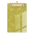 Glitter Acrylic Clipboard With Gold Clip