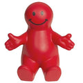 Squeezable Smile Face Guy Phone Holder