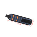 4-Row Magnetic Tool Wristband 12 Strong Magnets & 2 Pockets