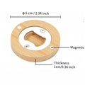 Bamboo Magnetic Bottle Opener