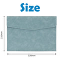 A4 Pu Leather Document Envelope Folder
