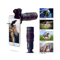 18 X 25 Single Barrel Zoom Hd Optical Cell Phone Lens