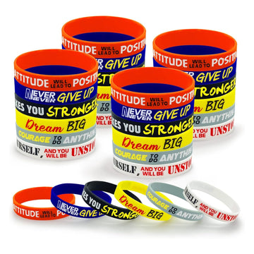 Adult Silicone Bracelets Wrist Band