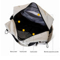 Women Waterproof Expandable Gym Bag Travel Luggage Organizer