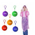 Disposable Portable Ball Transparent Raincoat