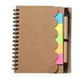 Wave Spiral Notebook With Pen