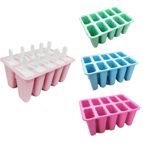 10 Pieces Ice Cream Molds