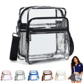 Clear PVC Crossbody Stadium Bag