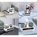 Cordless Dual Cup Ultrasonic Sterilizing and Mite Remover