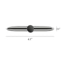Metal Fidget Spinner Pen With LED Light