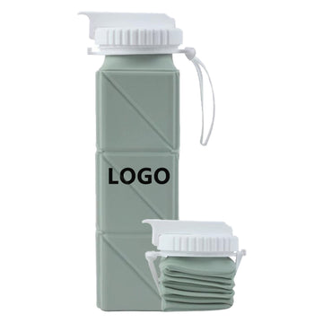 21oz Silicone Collapsible Water Bottle