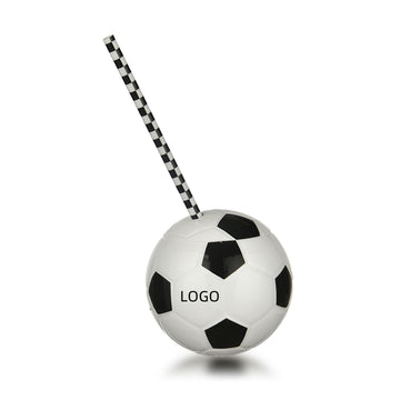 15oz Soccer Cups with Straws And Lids