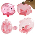 Plastic Cartoon Piggy Bank