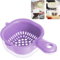 Plastic Double Layer Fruit Filter Basket