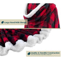 Hooded Poncho Warm Cape Blanket