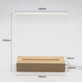 Acrylic Dry Erase Board With Light