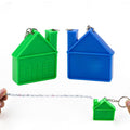 House Shaped Tape Measure Keychain