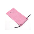 Fashion Drawstring Burlap Eyeglass Pouch