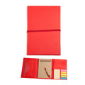 Tri-Fold Notebook with Sticky Notes