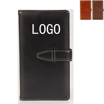 A6 Vintage Minimalist PU Leather Notebook