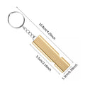 Emergency Survival Whistles With Keychain