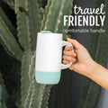 Sturdy On-The-Go Ceramic Mug