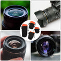 4 Pack Neoprene Camera Lens Pouches With Drawstring