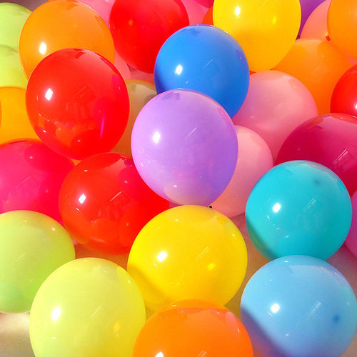 10 Inch Matte Latex Balloons Decorations