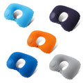 Portable Push Inflatable Neck Pillow