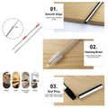 Reusable Stainless Steel Straws Set