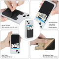 Silicone Phone Wallet Stick On Double Card Holder