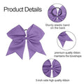 Jumbo 8 Inch Cheer Hair Bow With Elastic Holder