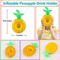 Inflatable Drink Coaster Pool Floats Cup Holders
