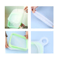 Silicone Square Sandwich And Toast Takeaway Lunch Box