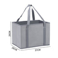Foldable & Reusable Non-Woven Shopping Bag For Car Use