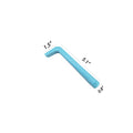L-shaped Eco Straws