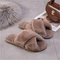 Cross Band Winter Slipper