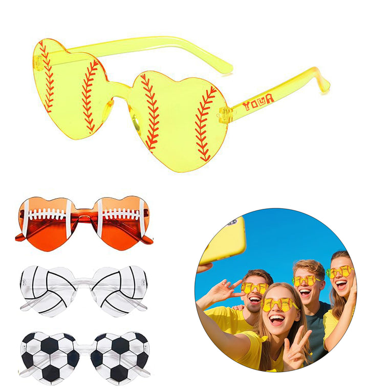 Heart Shaped Sport Sunglasses