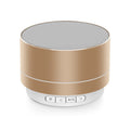 Portable Metal Bluetooth Speaker With Led Light