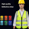 Multi-Pocket Reflective Safety Vest