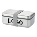 Stainless Steel Bento Box With Knife, Fork And Spoon