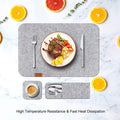 Personalized Felt Cloth Placemats Set