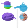 Silicone Soda Can Lid with Straw